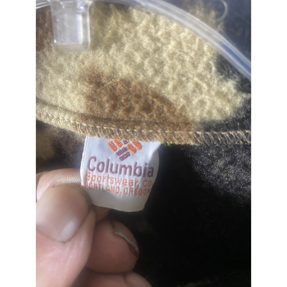 Vintage 1970's Columbia Sportswear Duck Camo Fleece Sweatsuit Men's Medium - Picture 6 of 16